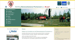 Desktop Screenshot of dierenambulance-purmerend.nl